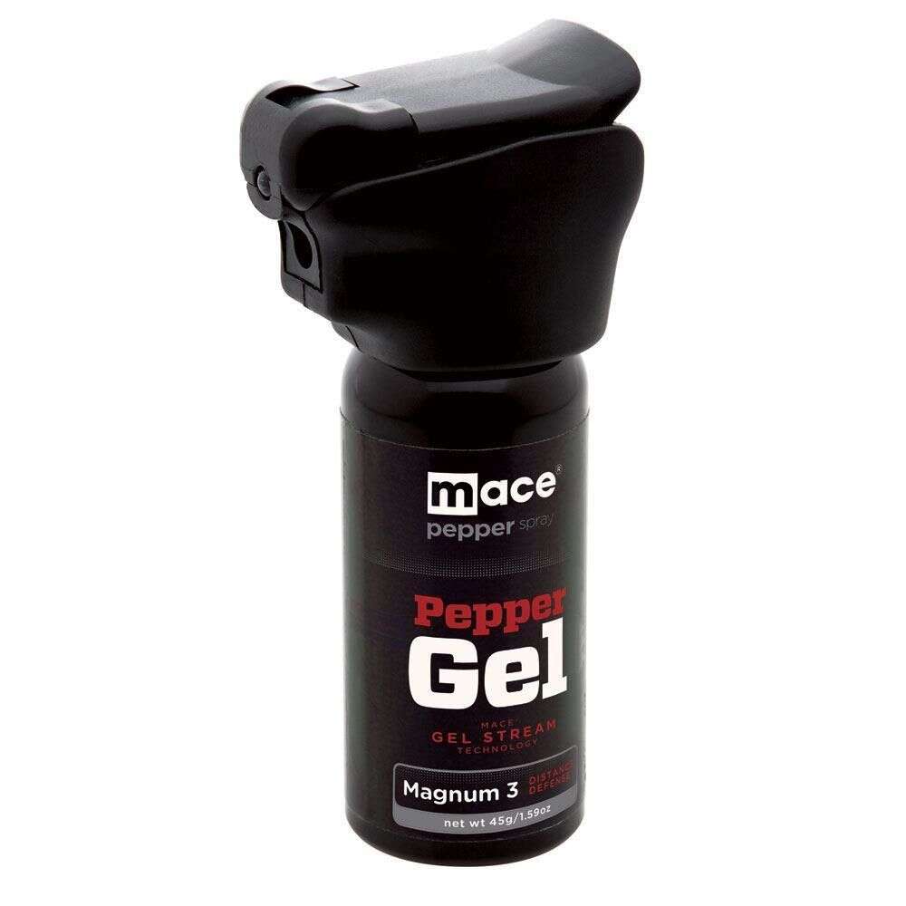 Non Lethal Defense Mace Security International 4.50" NIGHT DEFENDER 10% PEPPER GEL 45G • Model: 4.50"